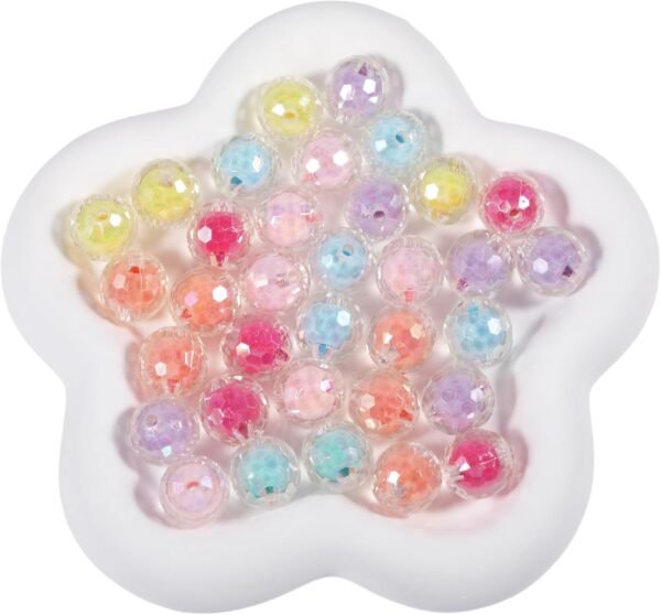 100Pcs 16MM Mixed Color Acrylic Beads for DIY Jewelry Making - Image 3