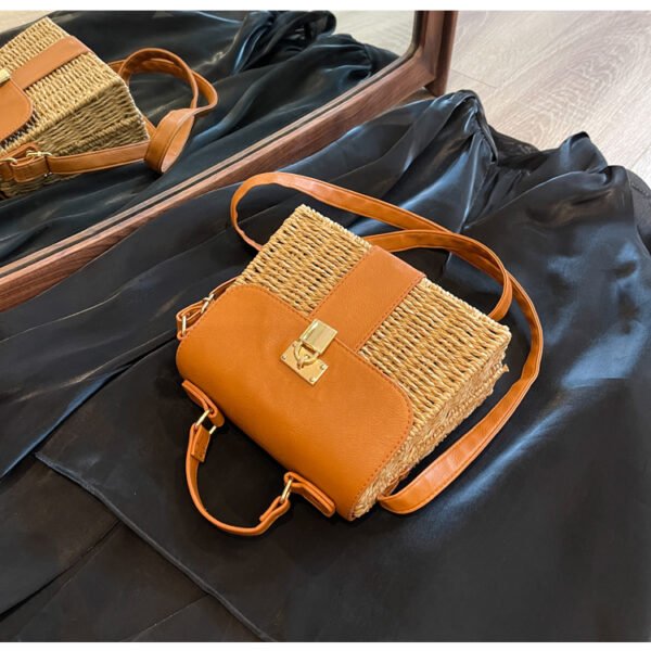Design Fashionable Ladie's Crossbody Bag Straw Handbags for Women - Image 6