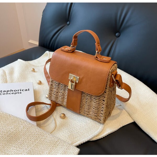 Design Fashionable Ladie's Crossbody Bag Straw Handbags for Women - Image 5