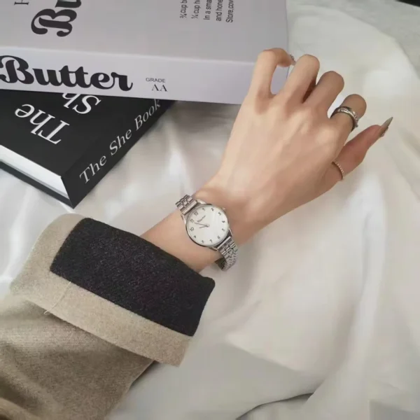 Luxury, Elegant, Waterproof Stainless Steel Quartz Women's Watch, High-quality Women's Watch - Image 2