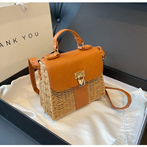 Design Fashionable Ladie's Crossbody Bag Straw Handbags for Women