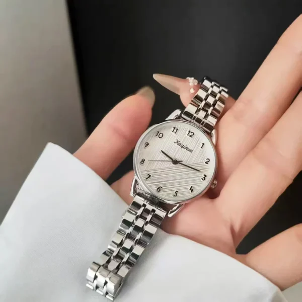 Luxury, Elegant, Waterproof Stainless Steel Quartz Women's Watch, High-quality Women's Watch